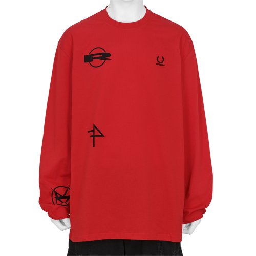 L/S TEE RED