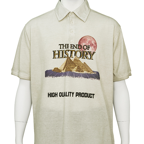 POLO SHIRT [ THE END OF HISTORY ] BEIGE