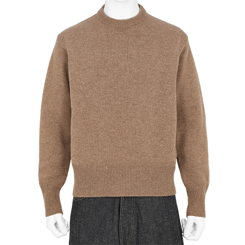 WOOL CASHMERE KNIT CAMEL