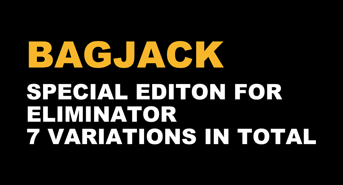 BAGJACK SPECIAL EDITION for ELIMINATOR - ELIMINATOR BAGJACK SPECIAL EDITION for ELIMINATOR - ELIMINATOR
