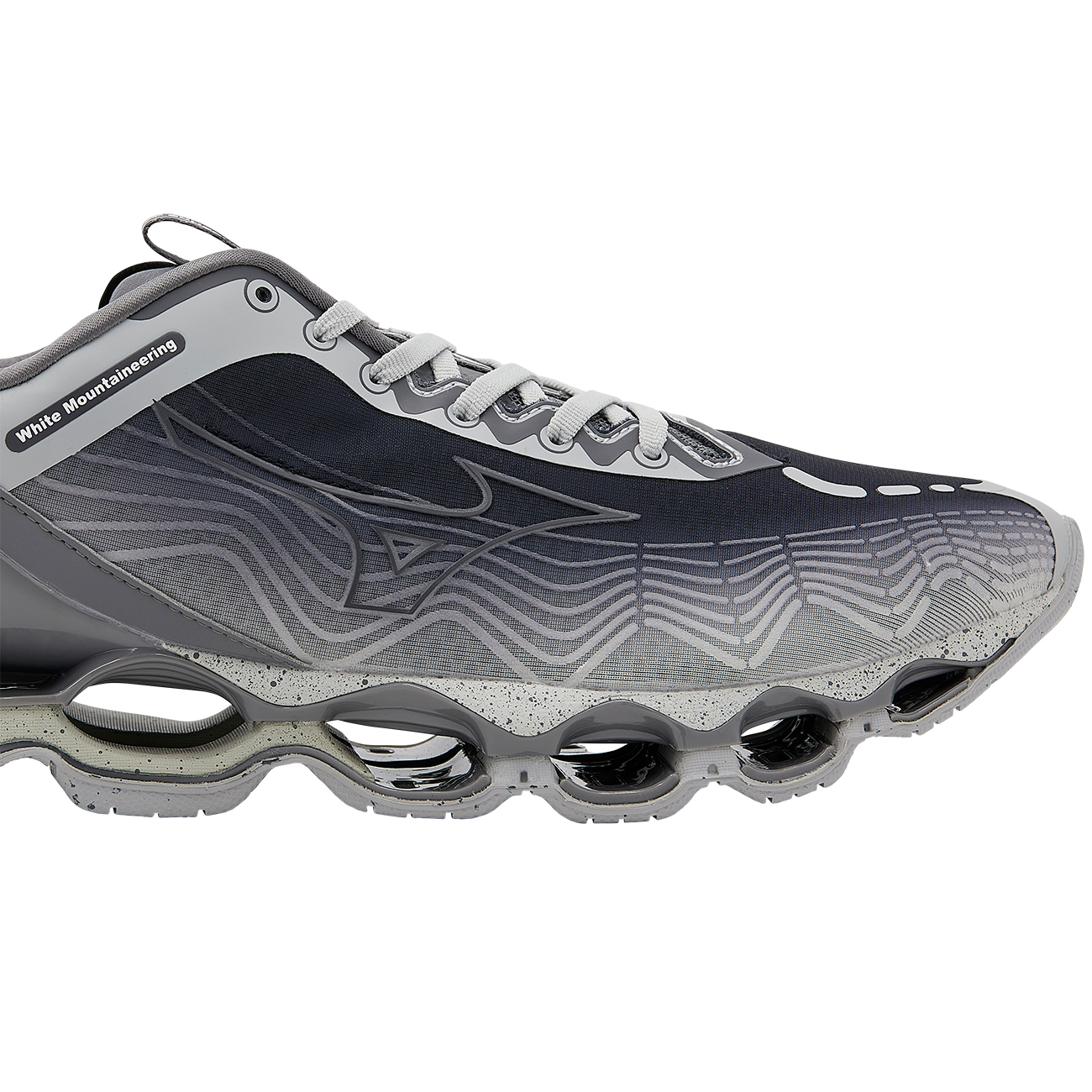 MIZUNO WAVE PROPHECY X White Mountaineering® GREY - MIZUNO WHITE