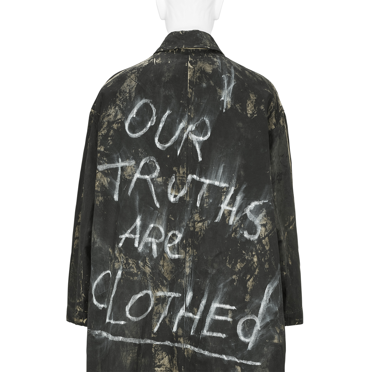 TIGRAN AVETISYAN×ELIMINATOR (ティグラン アヴェティスヤン×エリミネイター) - OUR TRUTHS ARE CLOTHED COAT BEIGE×BLACKの詳細画像5