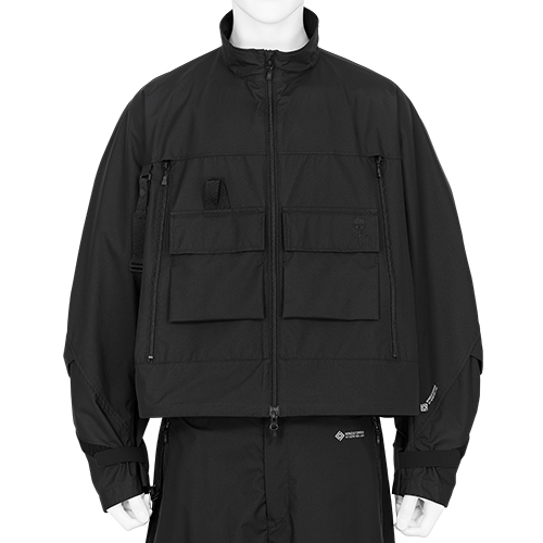 GORE-TEX SHORT JACKET BLACK