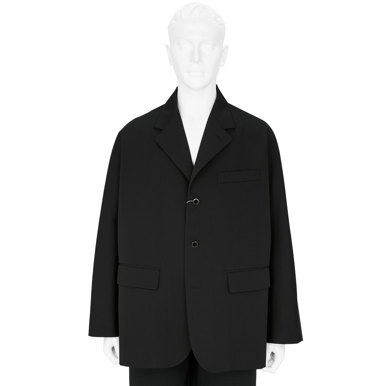 22SS VINTAGE MODERN JACKET BLACK - FUMITO GANRYU (フミト ...