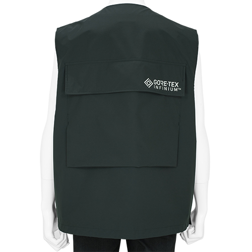 GORE-TEX INFINIUM 2L VEST DARK GREEN