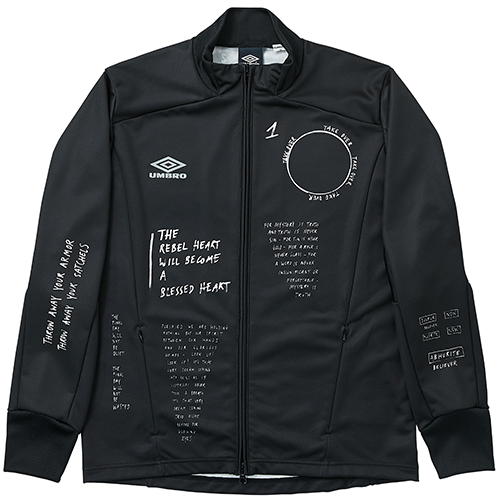 TRIPLE COLLABORATION TRACK JACKET BLACK