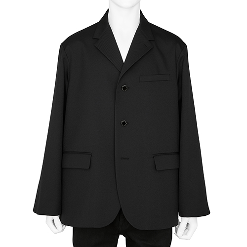FLATTENED JACKET BLACK