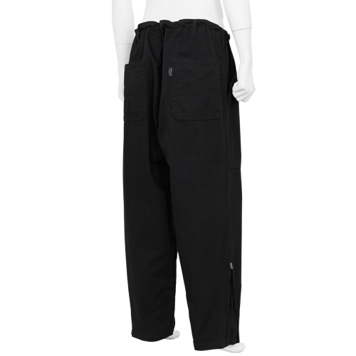 KATSURAGI BAKER PANTS BLACK