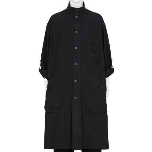 SHIRT COAT BLACK