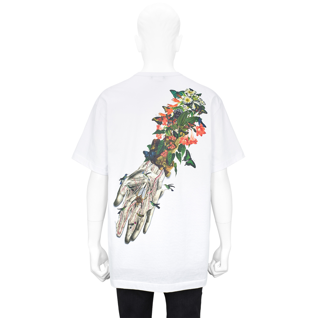 T-SHIRT [ FLOWER HAND ] WHITE - COMME des GARCONS HOMME PLUS (コム ...