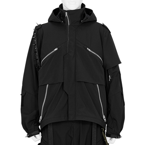 J1WB-E ENCAPSULATED NYLON INTEROPS JACKET BLACK