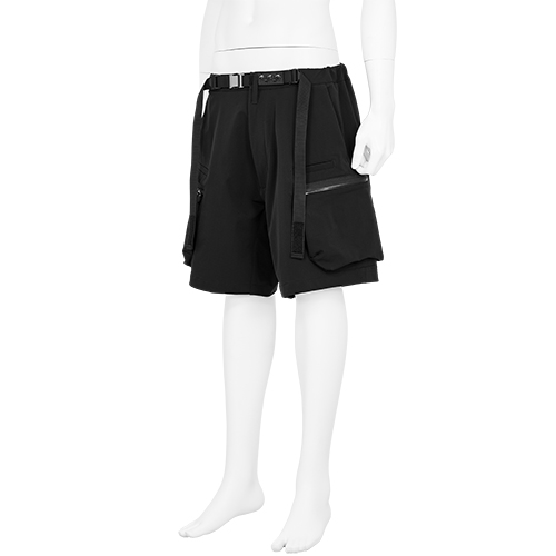 SP57-DS SCHOELLER® DRYSKIN™️ CARGO SHORT PANT BLACK