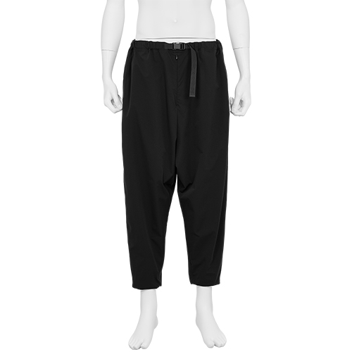 TAPERED EASY TECH PANTS BLACK