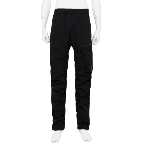 CHROME-R TAPERED TRACK PANTS BLACK