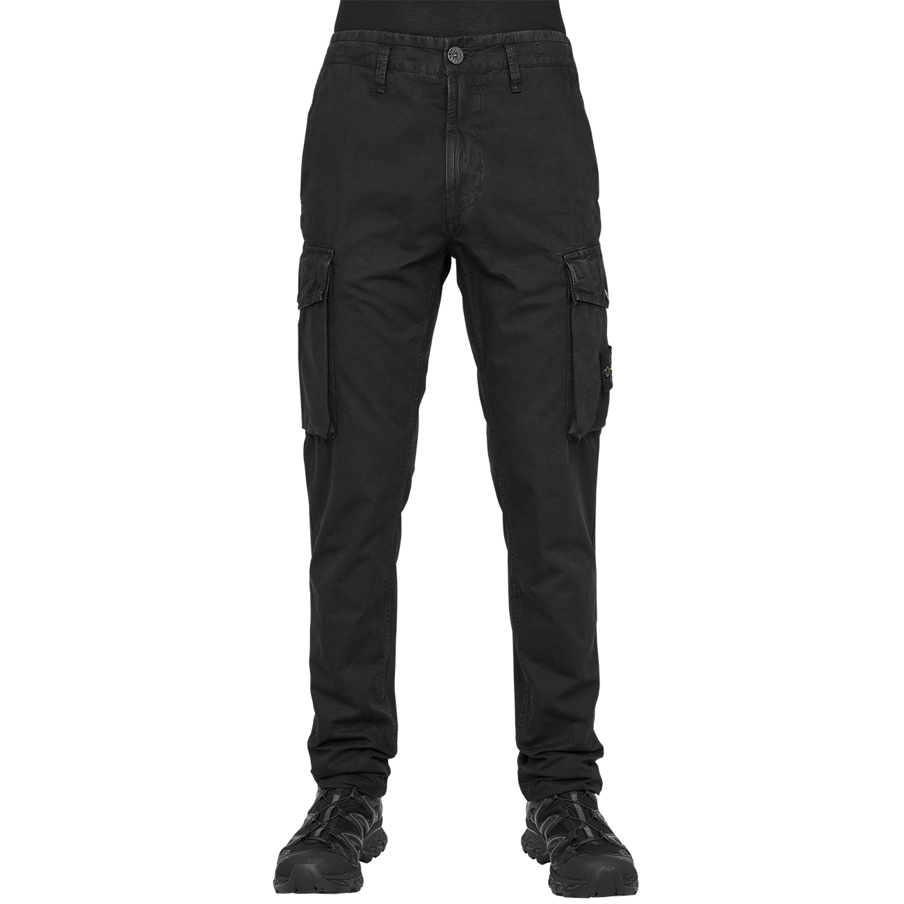 21SS CARGO PANTS BLACK - STONE ISLAND (ストーン アイランド) - ボトムス・パンツ BLACK