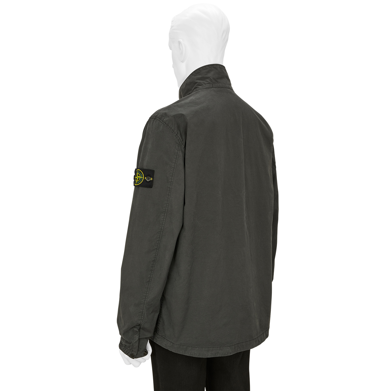 stone island military shirt jacket