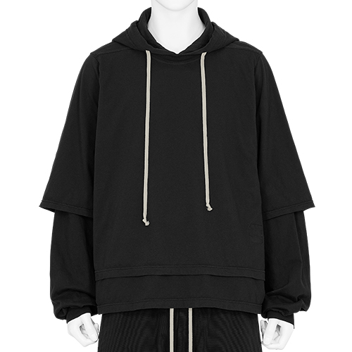 SS24 HUSTLER HOODIE BLACK