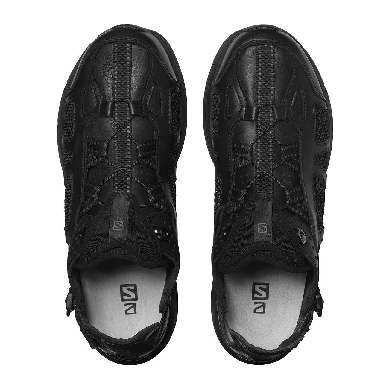 TECHSONIC LEATHER ADVANCED BLACK - SALOMON,SALOMON ADVANCED