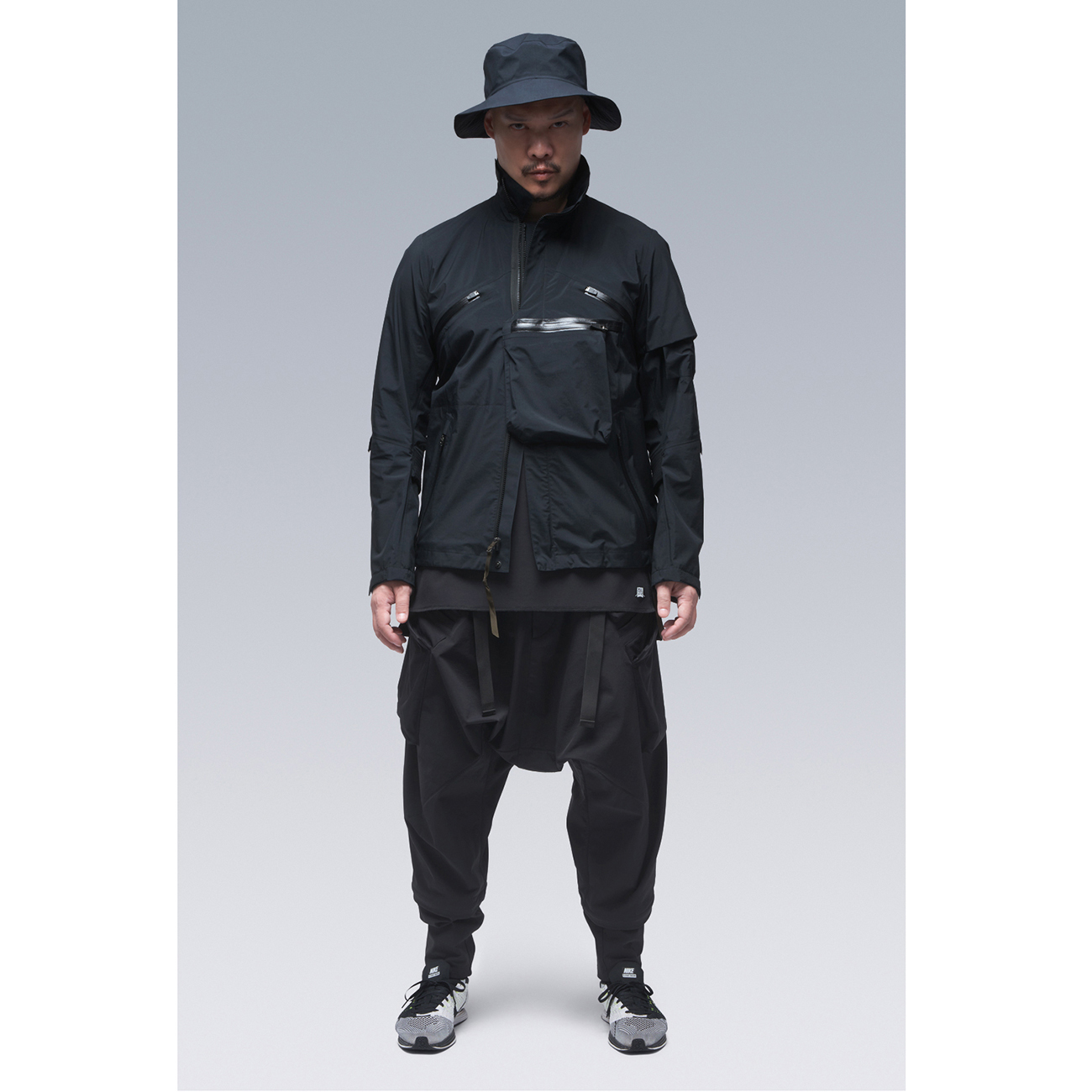 J1A-GTPL 2L GORE-TEX PACLITE PLUS INTEROPS JACKET BLACK - ACRONYM 