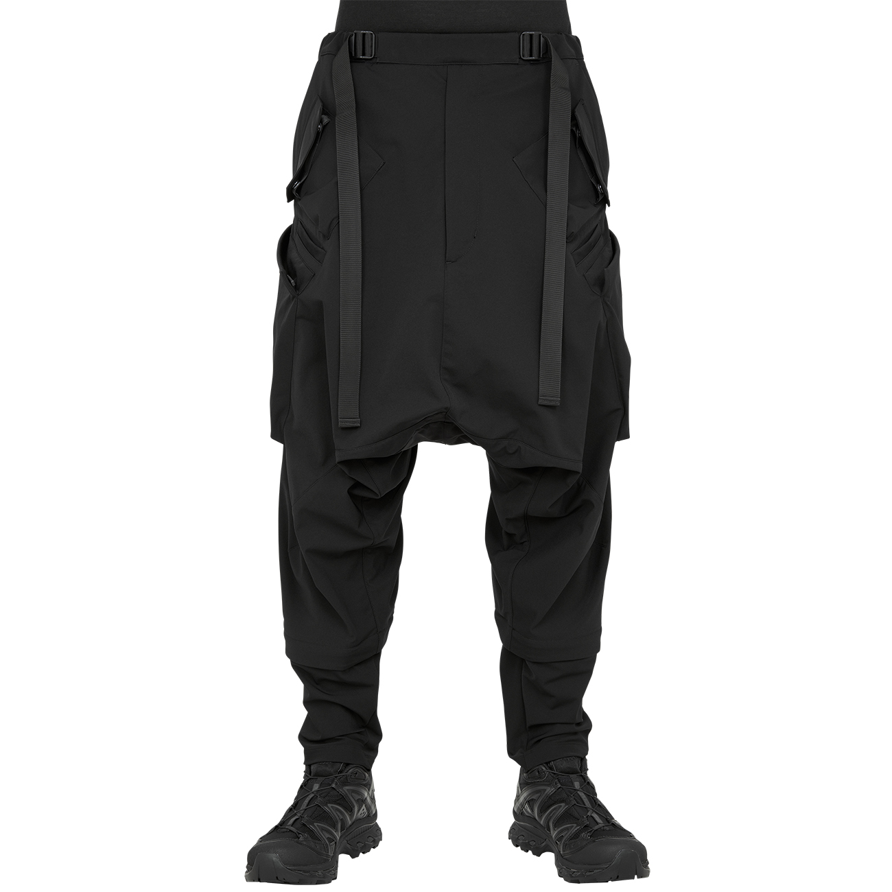 P30A-DS SCHOELLER DRYSKIN ULTRAWIDE CARGO TROUSERS BLACK - ACRONYM 