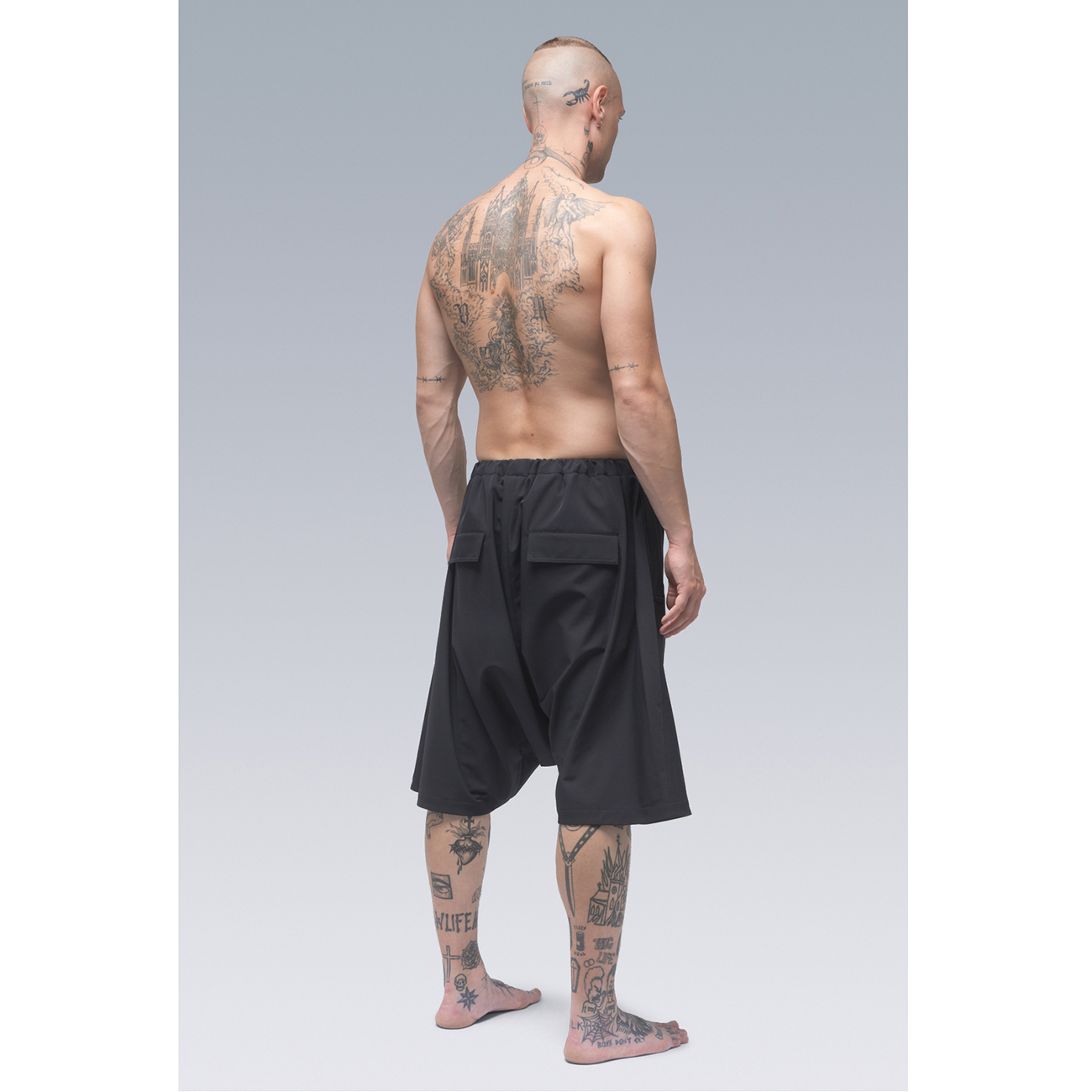 SP28-DS SCHOELLER DRYSKIN ULTRAWIDE SHORTS BLACK - ACRONYM