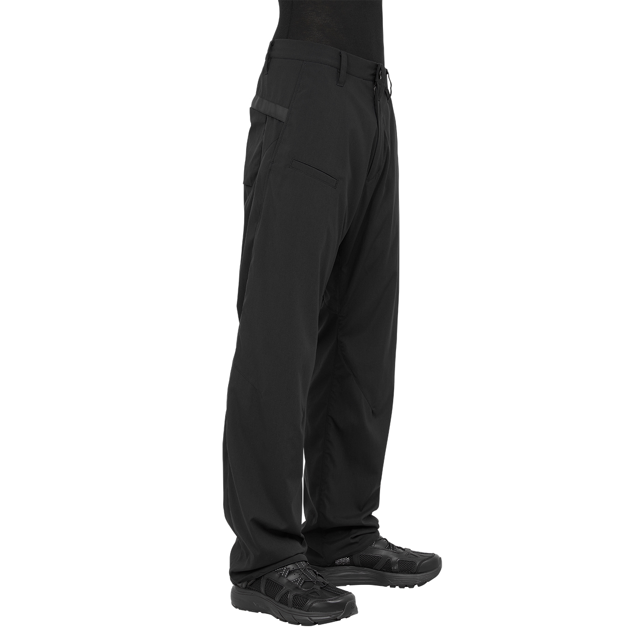 P39-M NYLON STRETCH 8 POCKET TROUSER BLACK - ACRONYM (アクロニウム