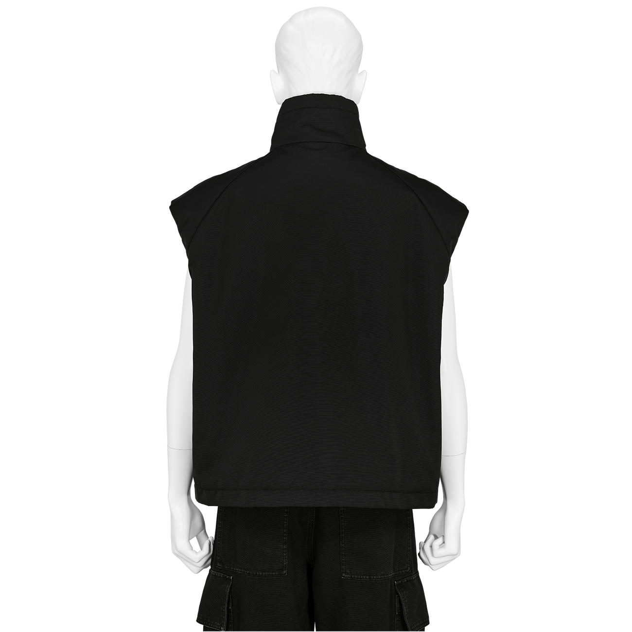 SAIL NYLON VEST BLACK - ALYX ( 1017 ALYX 9SM ) (アリクス [ 1017