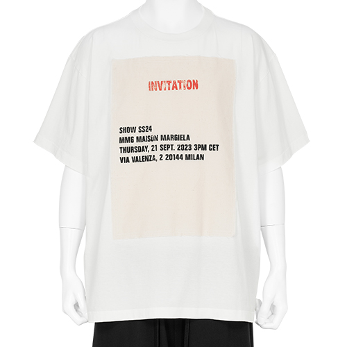 INVITATION TEE WHITE