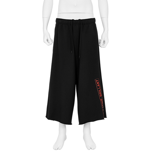 SWEAT LONG SHORTS BLACK