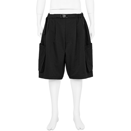 CARGO POCKET SHORTS BLACK