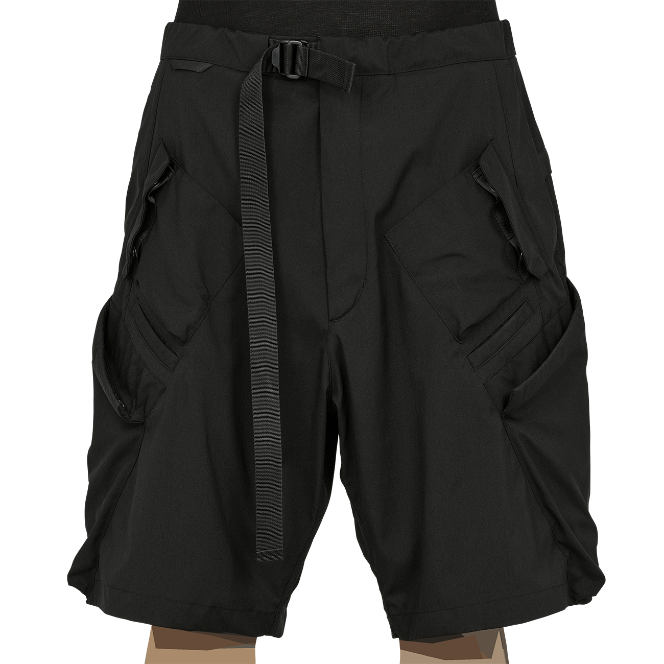 SP29-M NYLON STRETCH BDU SHORT PANTS BLACK - ACRONYM (アクロニウム