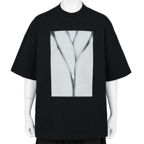 23SS Eikoh Hosoe PRINT T-SHIRT BLACK