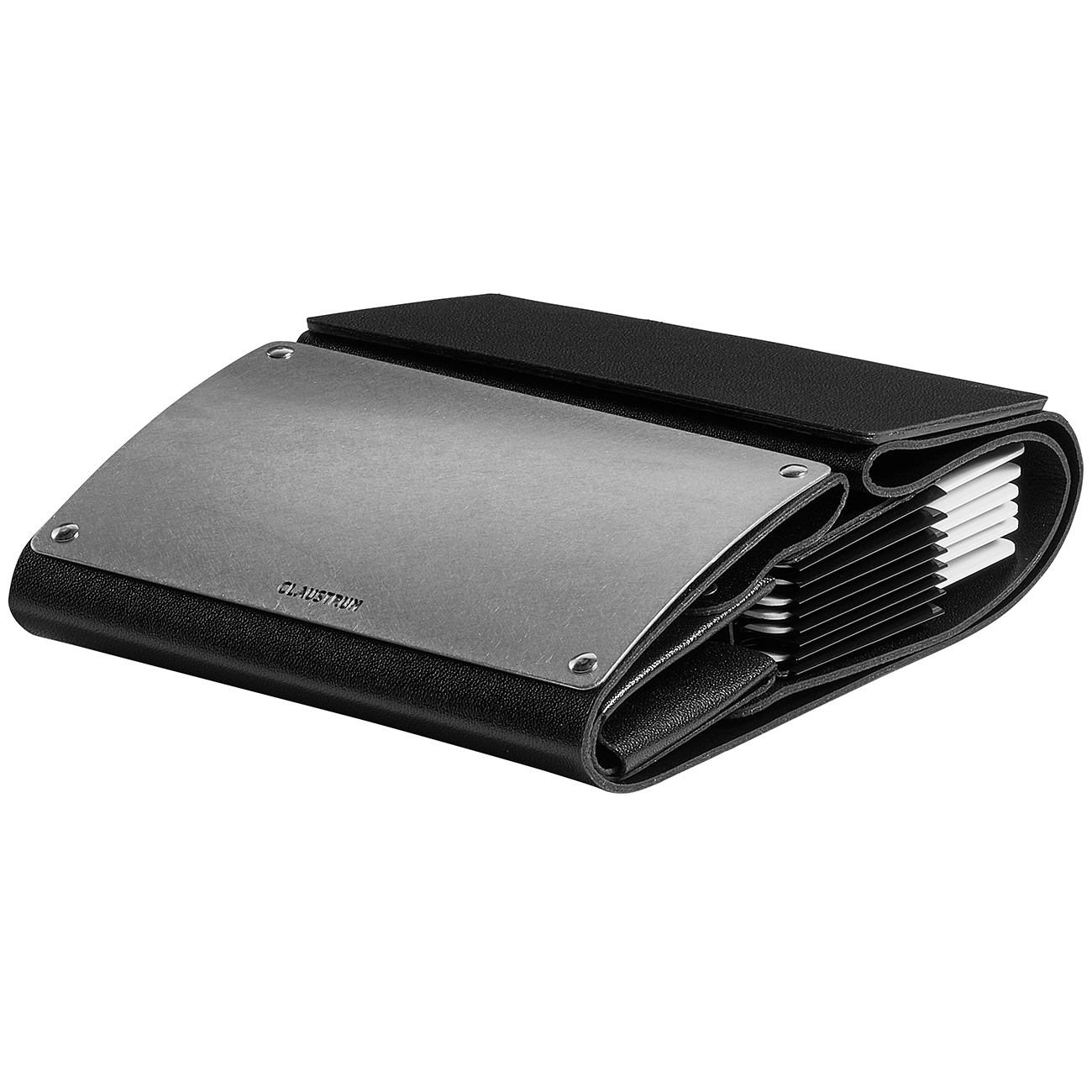 ARTICULAR WALLET BLACK×SILVER - CLAUSTRUM (クラウストルム ARTICULAR WALLET BLACK×SILVER - CLAUSTRUM (クラウストルム