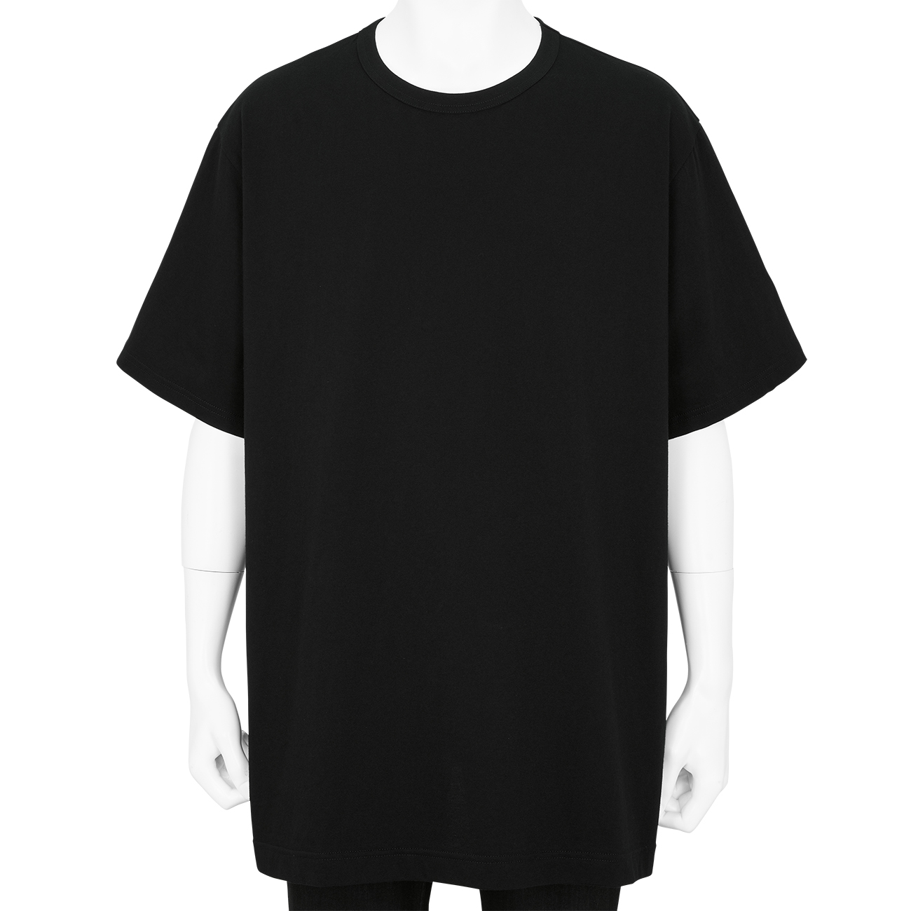 22AW S/S T-SHIRT BLACK - Yohji Yamamoto POUR HOMME (ヨウジ ...