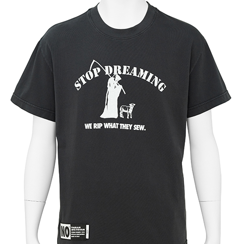 BASIC TEE [ STOP DREAMING with LAMB OF GOD ] BLACK