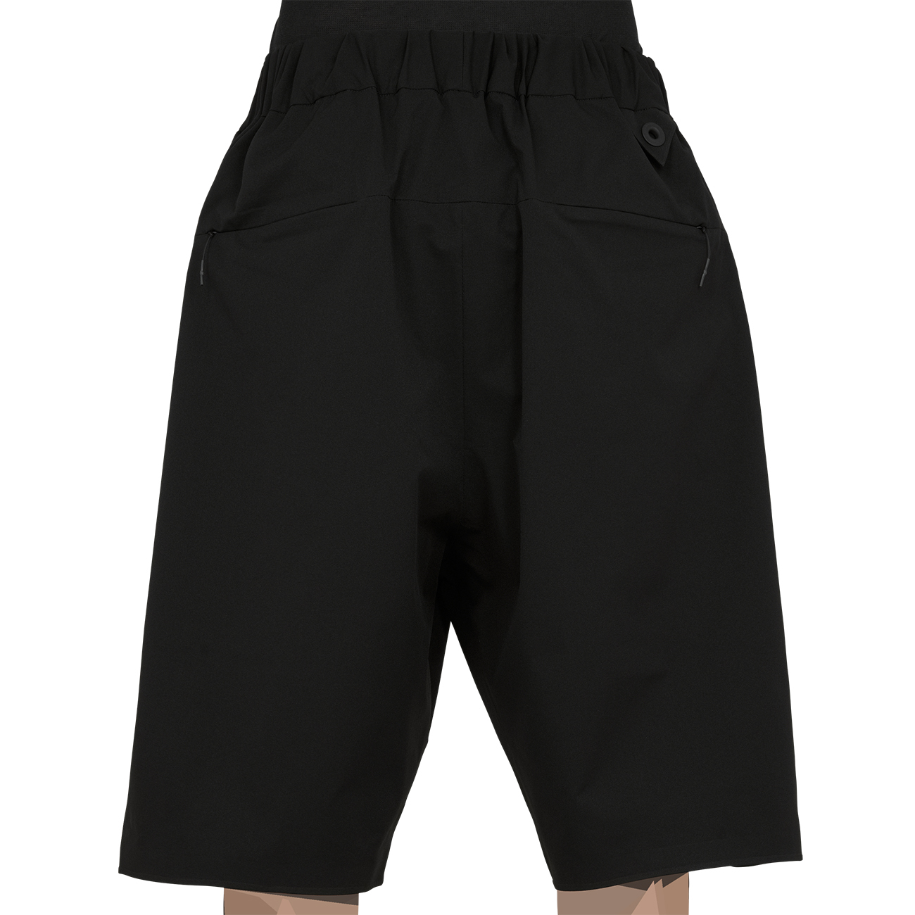 WHITE MOUNTAINEERING BLK (ホワイトマウンテニアリング ビーエルケー) - 22AW STRETCHED SARROUEL SHORTS BLACKの詳細画像6