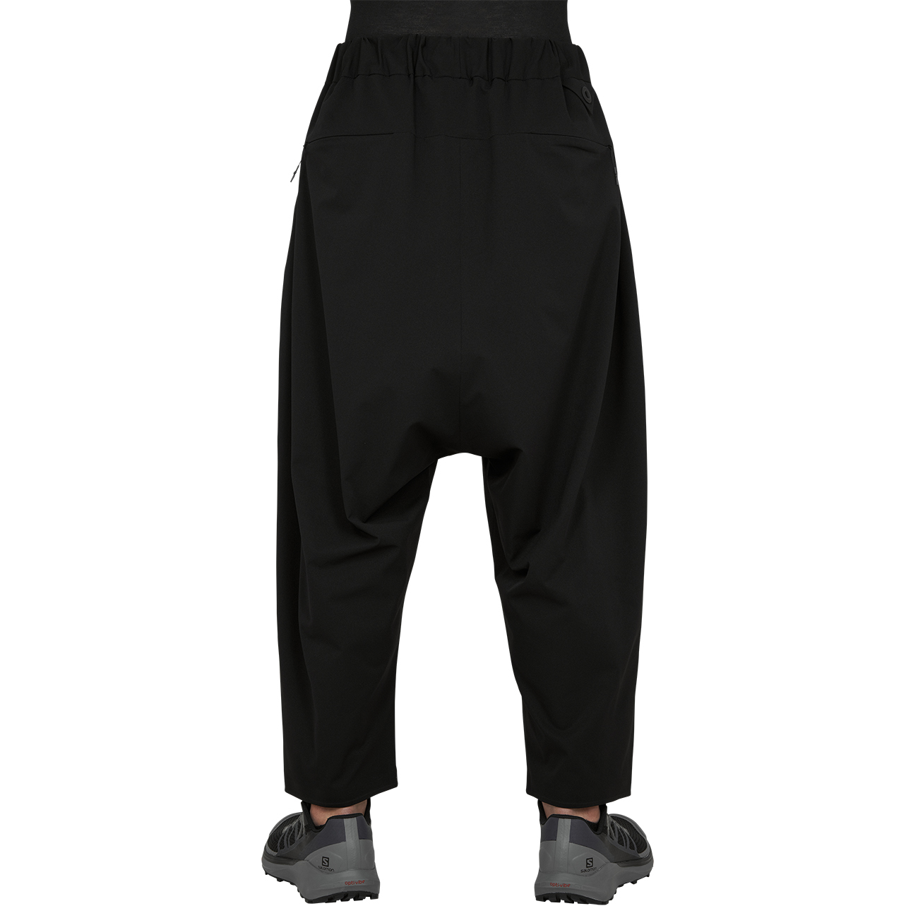 WHITE MOUNTAINEERING BLK (ホワイトマウンテニアリング ビーエルケー) - 22AW STRETCHED SARROUEL PANTS BLACKの詳細画像4