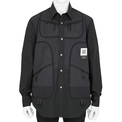 21AW PORTABLE SHIRT BLACK