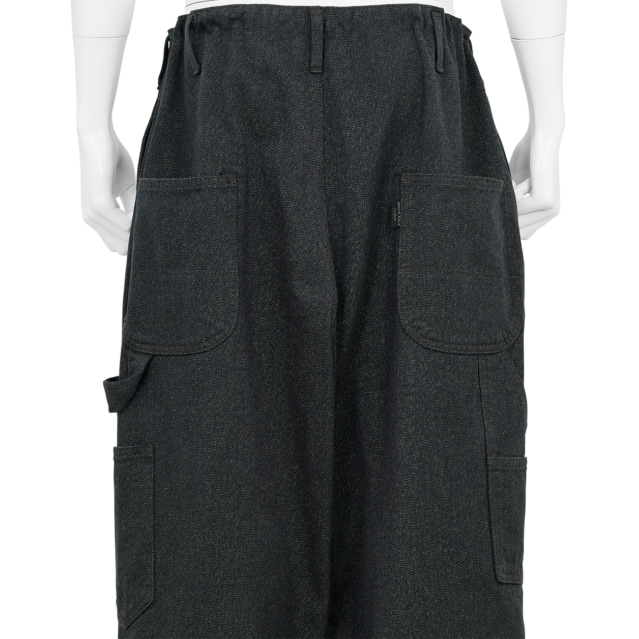 PAINTER PANTS BLUE GREY - Yohji Yamamoto POUR HOMME (ヨウジ