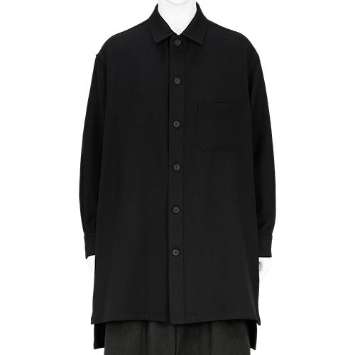 SHIRT COAT BLACK