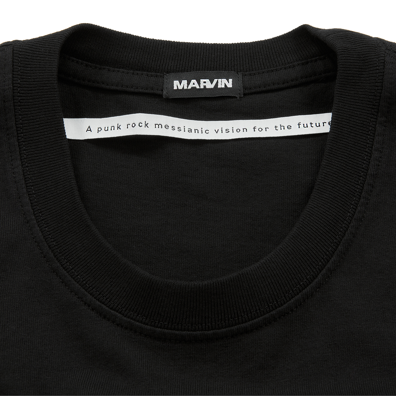 MARVIN (マーヴィン) - PRAYING TO THE ALIENS T-SHIRT BLACKの詳細画像5