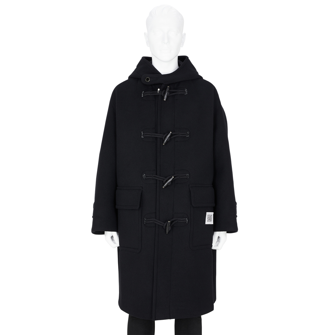 21AW VINTAGE MODERN DUFFLE COAT BLACK - FUMITO GANRYU (フミト