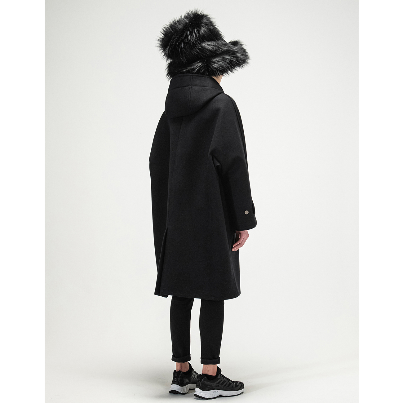 21AW VINTAGE MODERN DUFFLE COAT BLACK - FUMITO GANRYU (フミト