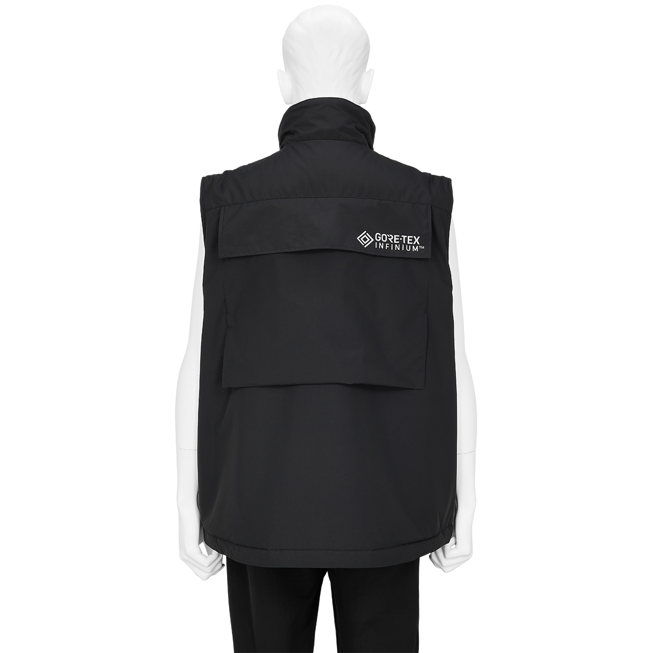 GORE-TEX INFINIUM PRIMALOFT VEST BLACK - D-VEC×ALMOSTBLACK (ディー 