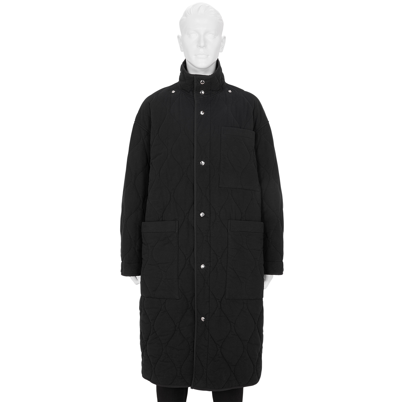 MODS COAT BLACK - ALMOSTBLACK (オールモストブラック) - トップス