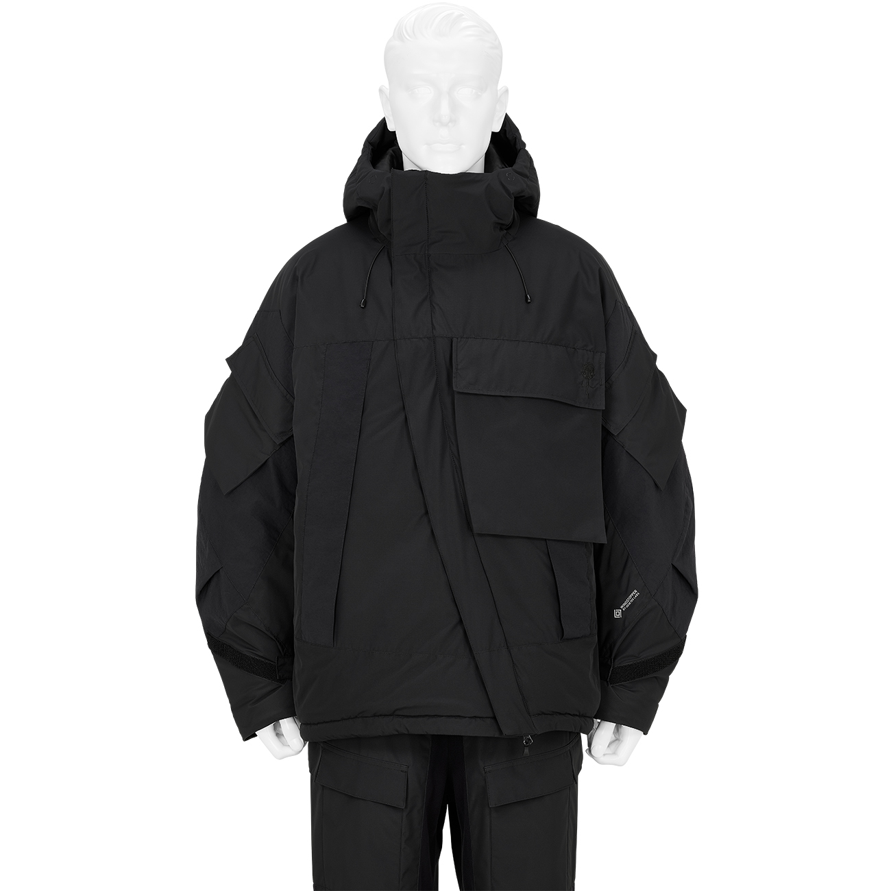 TRIPLE COLLABORATION WINDSTOPPER BY GORE-TEX LABS PRIMALOFT JACKET BLACK