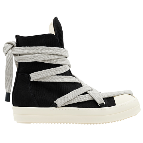 HEXA SNEAKERS WITH FAT SHOELACE BLACK