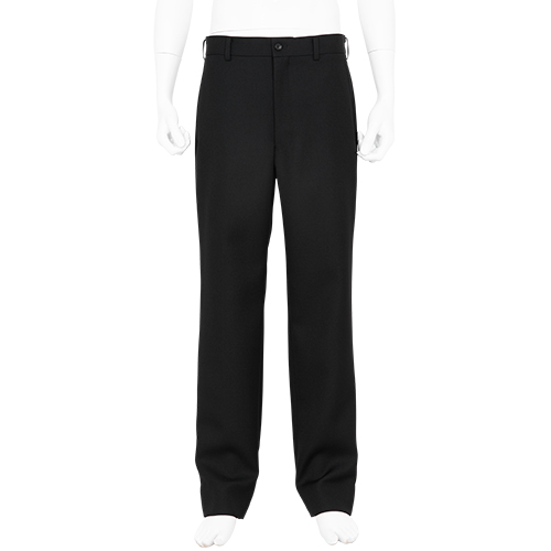 WOOL GABARDINE PANTS BLACK