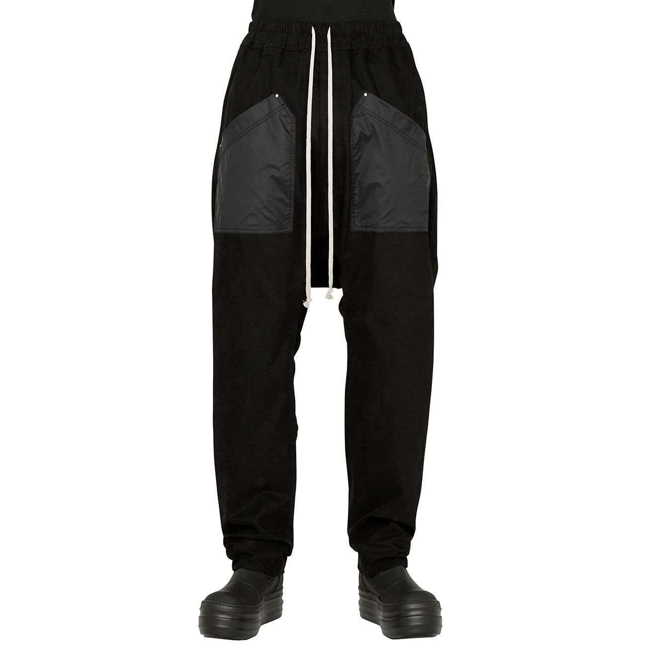 CARGO PANTS BLACK - RICK OWENS DRKSHDW (リック オウエンス ダーク