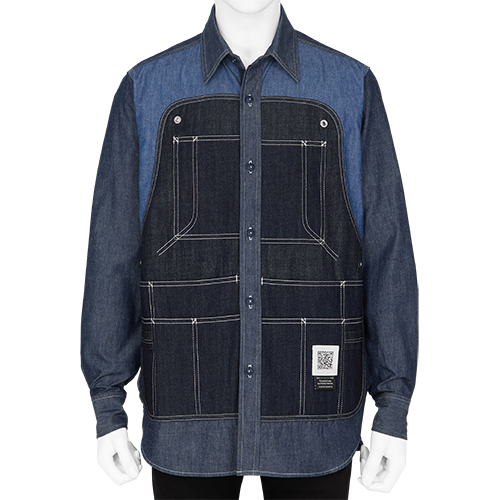 PORTABLE WORK SHIRT INDIGO